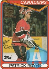 PATRICK ROY 2002 TOPPS #219 HOCKEY CARD 5 of14 REPRINT 1990